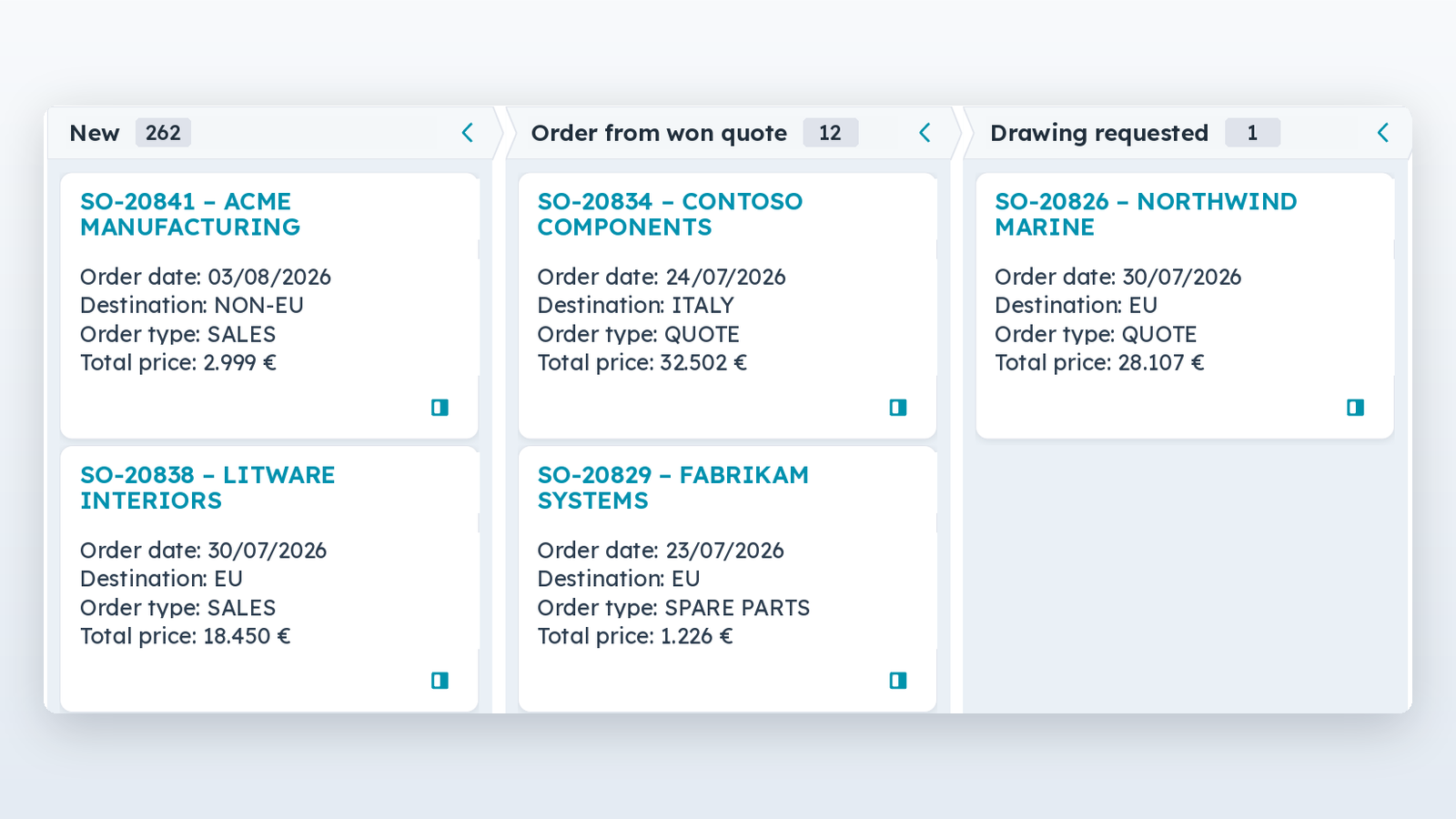 Quote-to-order: from HubSpot Deal to ERP order